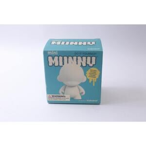 Mini Munny, Soft Vinyl Toy by Kidrobot, Includes Mystery Accessory, Stickers DIY